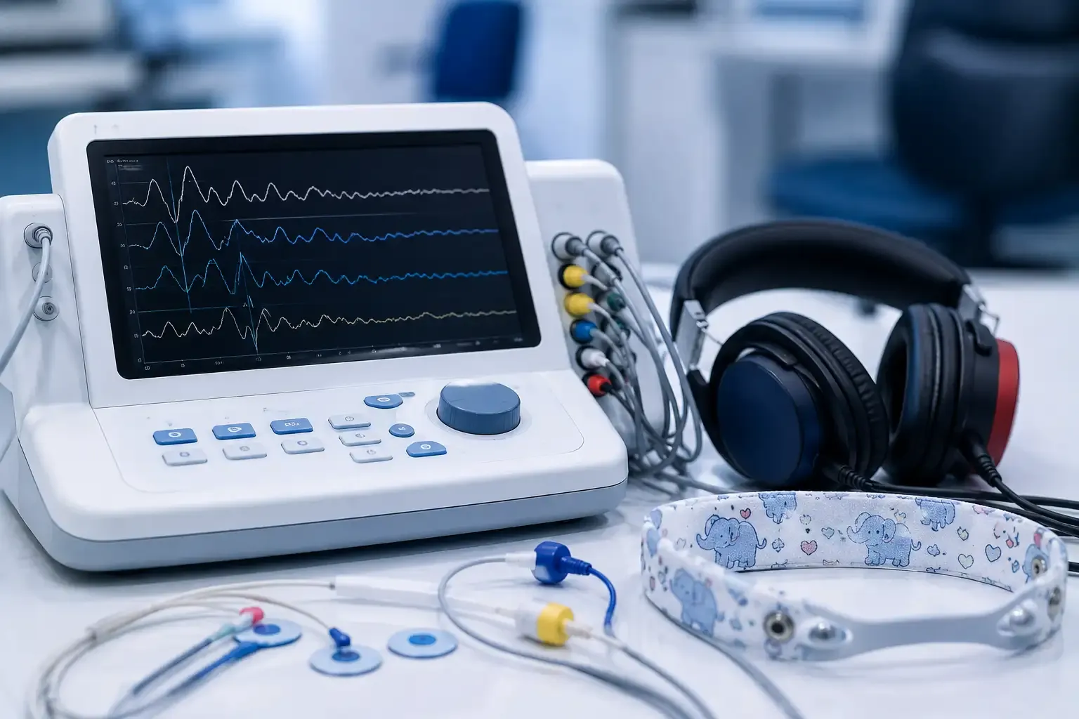 BERA Test procedure — Audiology at Anandaloke Sonoscan Centre, Siliguri