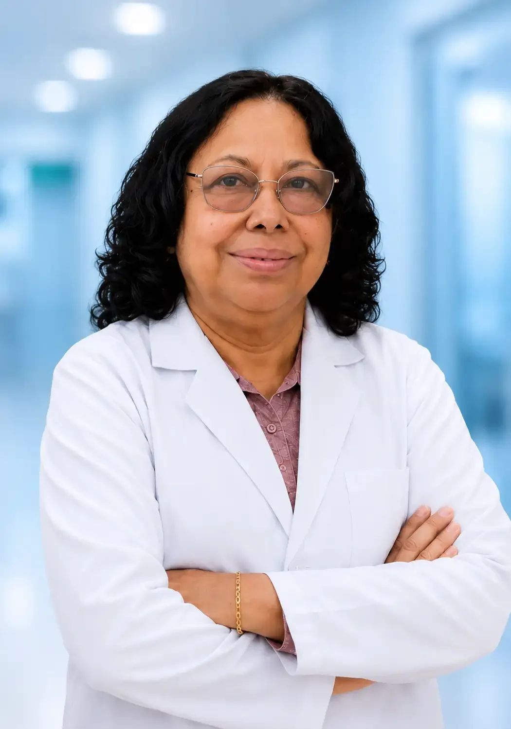 Portrait of Dr. Ruplekha Roy, Director & Senior Consultant Ophthalmologist at Anandaloke Sonoscan Centre
