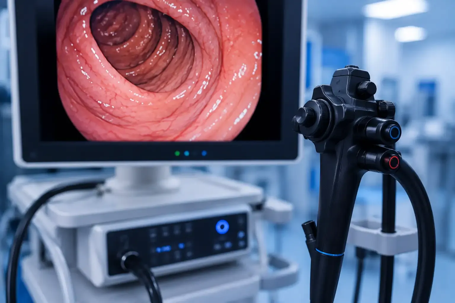 Colonoscopy with Polypectomy procedure — Gastroenterology at Anandaloke Sonoscan Centre, Siliguri
