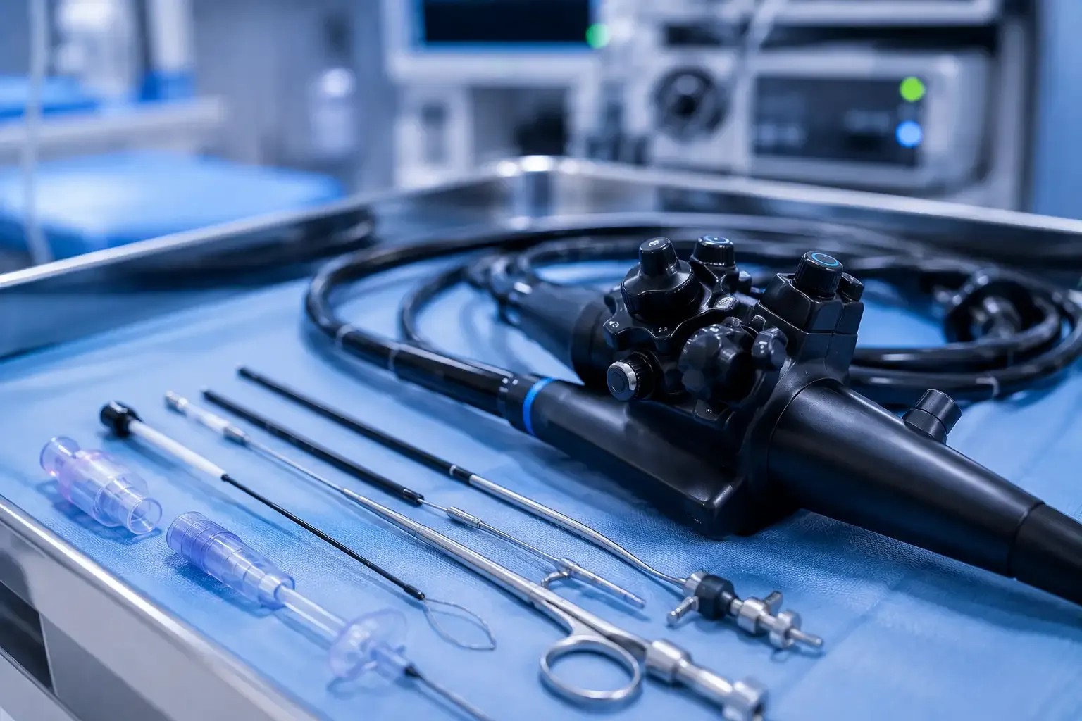 Therapeutic Variceal Band Ligation procedure — Gastroenterology at Anandaloke Sonoscan Centre, Siliguri