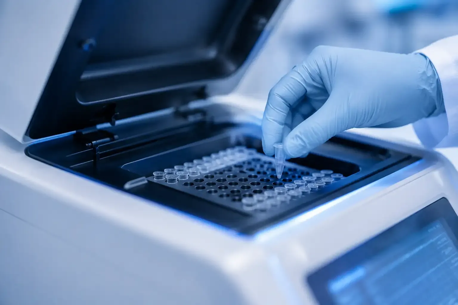 Molecular Biology Diagnostics (PCR) procedure — Pathology & Laboratory at Anandaloke Sonoscan Centre, Siliguri