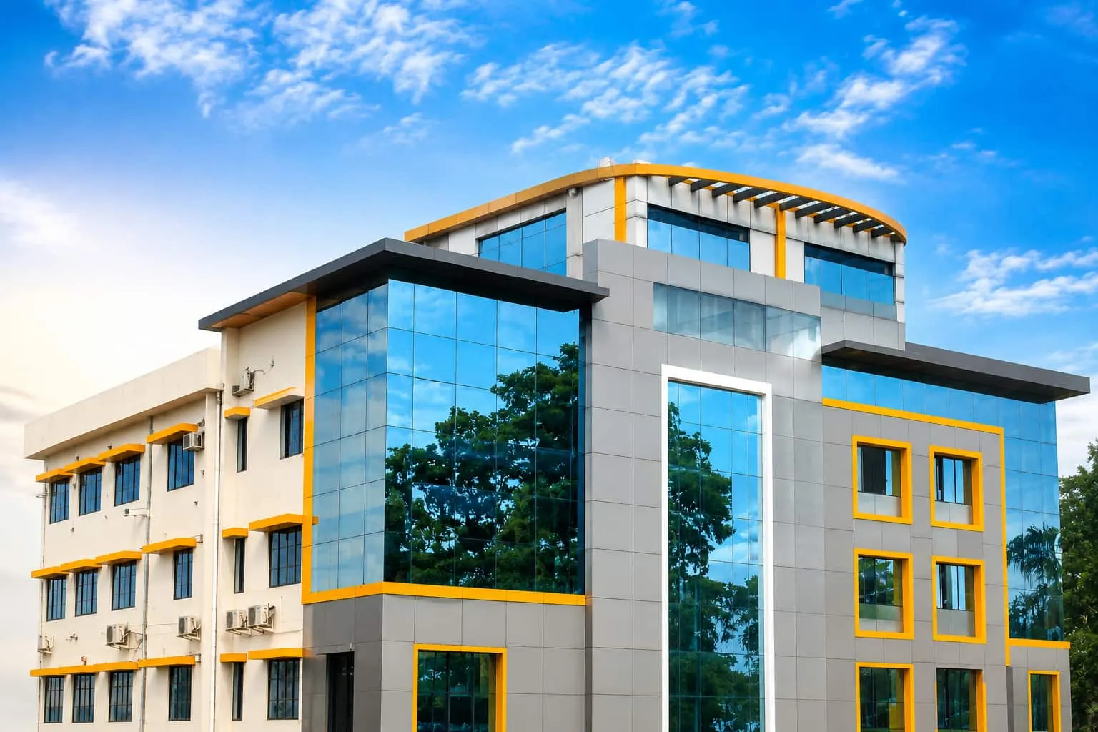 The Anandaloke Sonoscan Centre diagnostic facility building in Siliguri